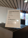Concept Feuer Matrix RAW Steel – Ausstellungsmodell